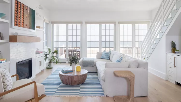 Coastal living room example