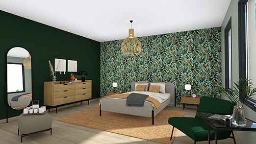 Visuel 3D chambre parentale