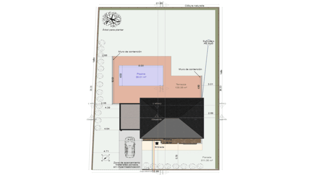 plano de sitio creador con Cedreo