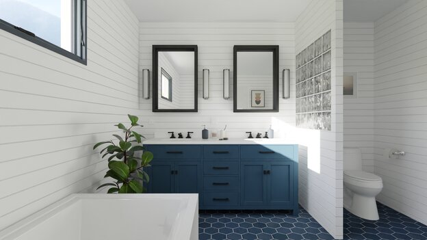 Farmhouse bathroon example