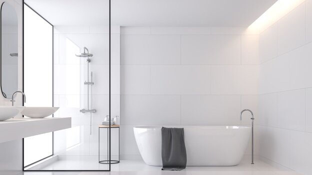 minimalist bathroom