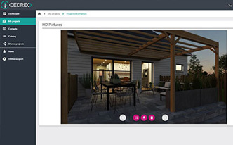 screenshot: patio sharable documents