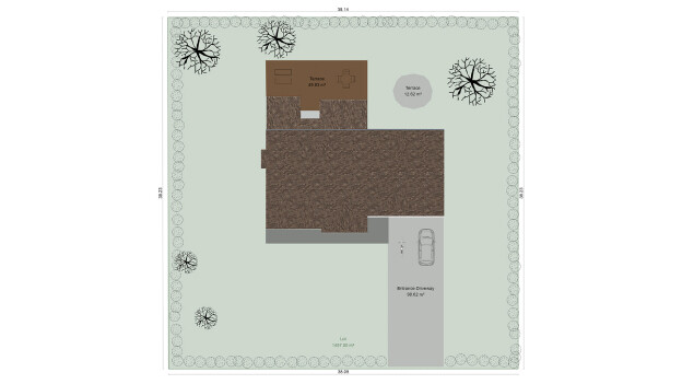 plan de masse terrain