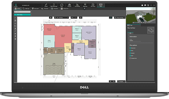 UIshot draw floor plan in Cedreo