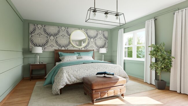 Bedroom remodel example