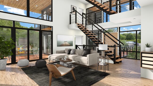 Modern living room