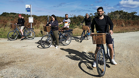 Sortie vélo à Belle Ile